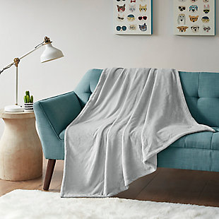 The microlight plush throw is one of the softest plush fabrics you'll find. Cozy up and keep yourself warm with this ultra lofty throw from Intelligent Design.Imported