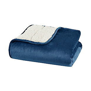 The Sleep Philosophy Velvet to Berber Weighted Blanket offers a soft and hefty comfort to keep you feeling comfortable all night. This navy weighted blanket features an ultra-soft plush face and a berber reverse, for a lush and cozy touch. The weight of the blanket distributes a light pressure all over your body, creating the feeling of being hugged to help reduce stress and anxiety. It also helps promote a deep and restful sleep throughout the night. This blanker is OEKO-TEX certified, meaning it does not contain any harmful substances or chemicals to ensure quality comfort and wellness.Imported | Ultra soft plush face and cozy berber reverse | Distributes light pressure all over your body | Helps to promote a deep and restful sleep throughout the night | Available in 10lb, 12lb and 15lb weights | Oeko-tex certified, includes no harmful substances or chemicals (#15.hcn.61893)