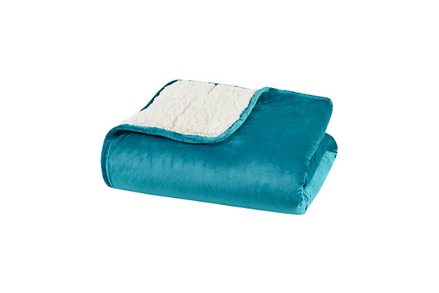 The Sleep Philosophy Velvet to Berber Weighted Blanket offers a soft and hefty comfort to keep you feeling comfortable all night. This teal weighted blanket features an ultra-soft plush face and a berber reverse, for a lush and cozy touch. The weight of the blanket distributes a light pressure all over your body, creating the feeling of being hugged to help reduce stress and anxiety. It also helps promote a deep and restful sleep throughout the night. This blanker is OEKO-TEX certified, meaning it does not contain any harmful substances or chemicals to ensure quality comfort and wellness.Imported | Ultra soft plush face and cozy berber reverse | Distributes light pressure all over your body | Helps to promote a deep and restful sleep throughout the night | Available in 10lb, 12lb and 15lb weights | Oeko-tex certified, includes no harmful substances or chemicals (#15.hcn.61893)