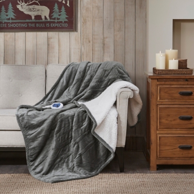 Woolrich heated online blanket