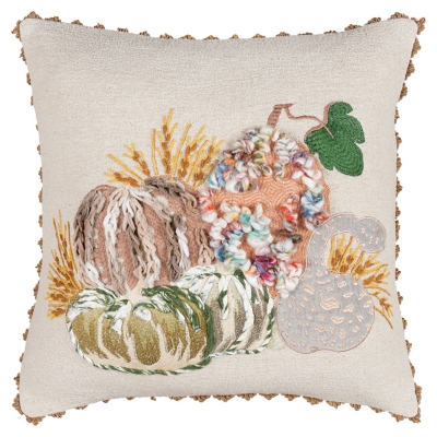 drew house クッション　完売品 Rizzy Home Fall Harvest Pillow | Ashley