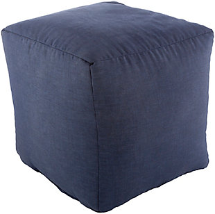 Surya Storm Pouf, Navy, rollover