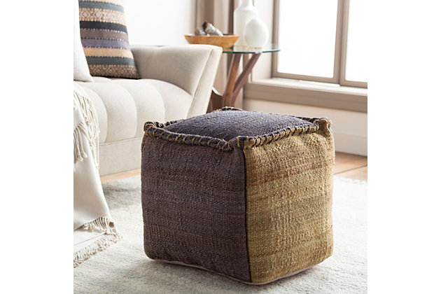 The Tonga Collection feautures compelling global inspired designs brimming with elegance and grace! The perfect addition for any home, these pieces will add eclectic charm to any room! The meticulously woven construction of these pieces boasts durability and will provide natural charm into your decor space. Made with Jute, Polyester/Polyfill, Cotton in India. Spot clean only, Manufacturers 30 Day Limited Warranty.Global | Indoor Only | Spot Clean Only | 100% Jute, 100% Polyester/Polyfill, 100% Cotton | Imported