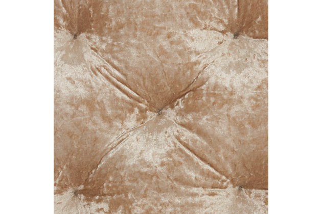 Relax in the comfort of this mina victory home accents seat cushion. Stuffed with plush polyfill and wrapped in luxe beige fabric, the classic tufted cushion will easily become a staple for your floor or chair seating. Combine several to make a larger seating area, or mix and match between other available colors and sizes for an extra-cozy lounge area. This handmade design is a versatile fit for glam, modern and boho decor.Handcrafted from 100% polyester | Soft polyfill | Tufted cushion | Imported