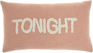 Nourison Life Styles 'Tonight' Tufted Throw Pillow, Blush, large