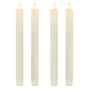 2 Pairs Aurora®flame Wax Taper Candle (4 Total), , large