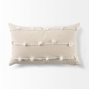 Mercana Erica Decorative Pillow Cover, Cream, large