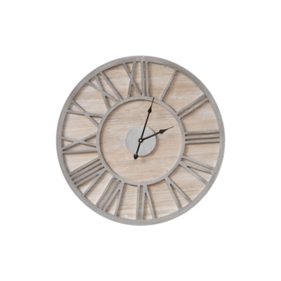 Madison Park Natural Wall Clock | Ashley