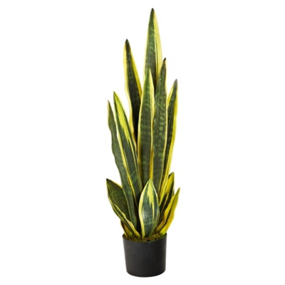 38” Sansevieria Artificial Plant, , large