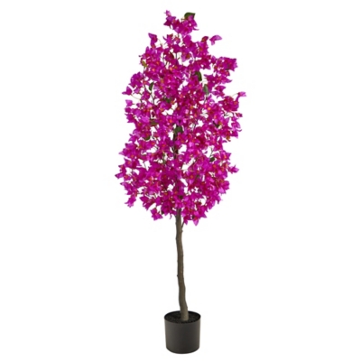 5’ Bougainvillea Artificial Tree, , large