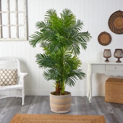 A600030370 6 Hawaii Artificial Palm Tree in Handmade Natural  sku A600030370