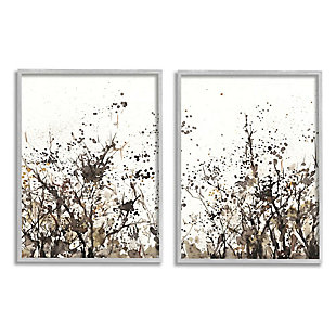 Stupell Industries Watercolor Field Of Grassy Weeds Brown Tan Painting, 16 X 20, Framed Wall Art, Beige, large