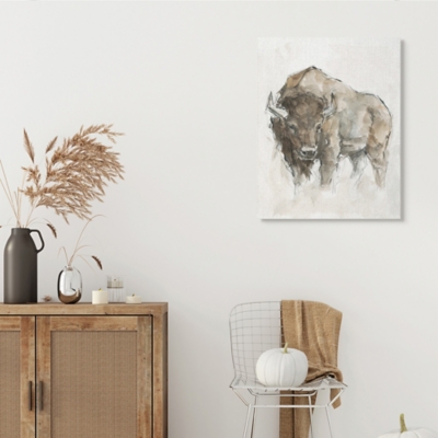 Stupell Industries Western American Buffalo Wall Art