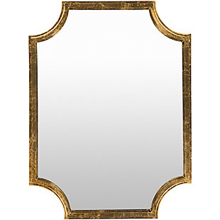 Joslyn Gilded Framed Gold 29.75" X 40" Mirror, , large