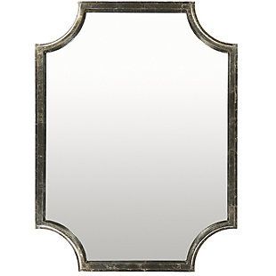 Joslyn Gilded Framed Silver 29.75" X 40" Mirror, , large