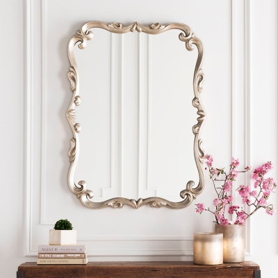 Surya Home Accents Embossed 40 5 X 30 5 X 1 5 Mirror Ashley   A60003174