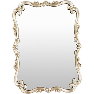 Home Accents Embossed 40.5" X 30.5" X 1.5" Mirror, , large