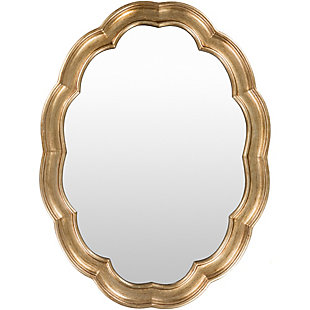 Milburn Quatrefoil Design 40" X 30" X 1.5" Mirror, , large