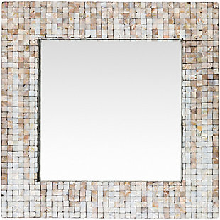 Hornbrook Mother Of Pearl Square 23.6" X 23.6" Mirror, , rollover