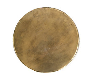 The beautiful designs on this drum table make it a piece to be displayed with pride.  Use as a side table next to a chair or an end table next to the bed.  It will make an amazing pedestal for displaying a potted plant or accent table in the foyer with a lamp on top.Beautiful drum table can be used next to a chair or as an end table next to a bed | Use as a pedestal for a decorative potted plant | Place in a hallway or foyer with a lamp on top | 20"l x 20"w x 18"h