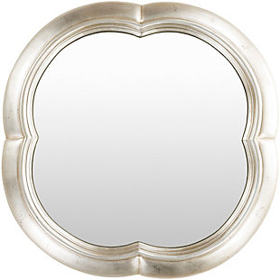 Milburn Quatrefoil 30" X 30" X 1" Mirror, , large