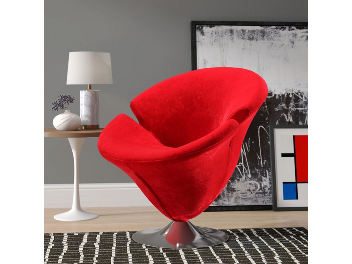 Manhattan Comfort Tulip Accent Chair Ashley