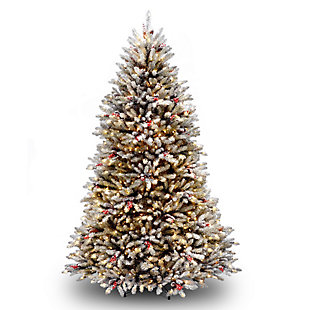 National Tree Company 7 ft. Dunhill Fir Tree with Clear Lights, , large