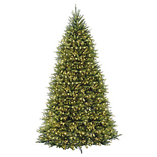National Tree Company 12 ft. Dunhill Fir Tree with Clear Lights, , large