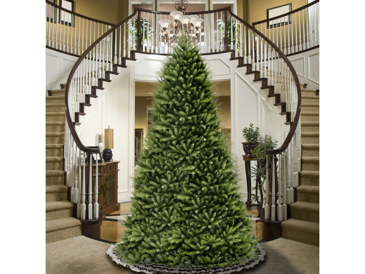 14 ft pre lit christmas tree sales