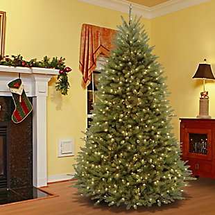 9 ft. Dunhill Fir Tree with Clear Lights, , rollover