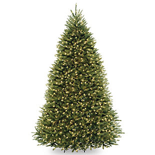 National Tree Company 9 ft. Dunhill Fir Tree with Clear Lights, , large