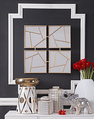 Home Accents Four Faces Mirror, , rollover
