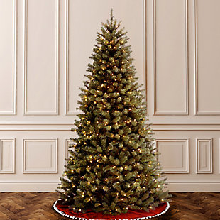National Tree Company 6 ft. North Valley Spruce Tree with Clear Lights, , rollover