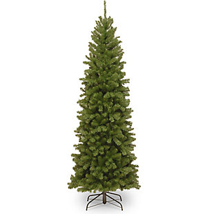 National Tree Company 6 ft. North Valley Spruce Pencil Slim Tree, , large