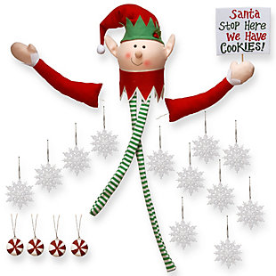 Santa’s Elf Tree Dress Up Kit, , large