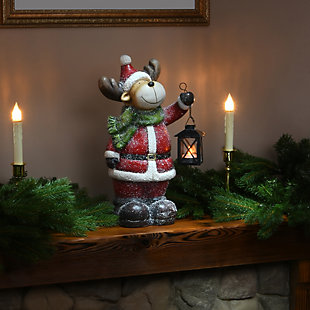National Tree Company 16" Reindeer Decor Piece, , rollover