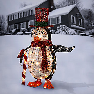 National Tree Company 36" Penguin with LED Lights, , rollover