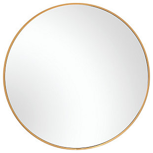 Uttermost 24" Round Mirror, Gold, large