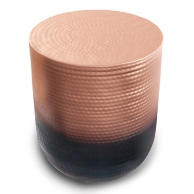 Simpli Home Nova Metal Accent Table, Copper Ombre, large