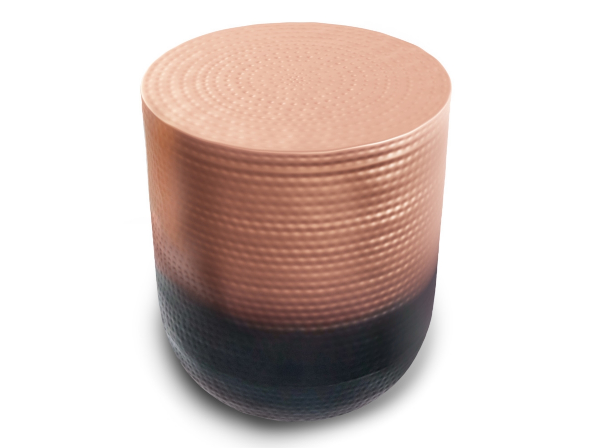 Simpli Home Nova Metal Accent Table, Copper Ombre, large