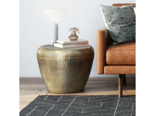 Preston Metal Accent Table