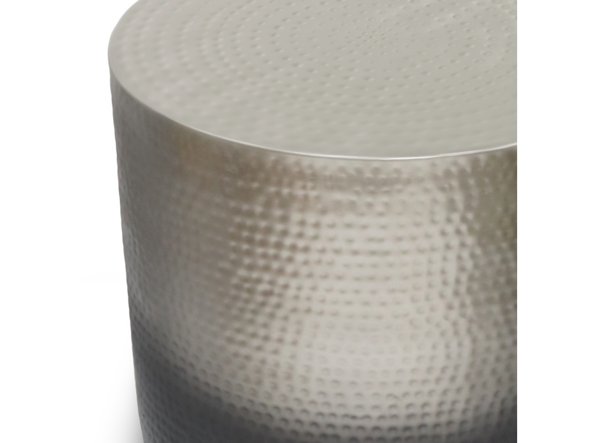 Simpli Home Nova Accent Table, Silver Ombre, large