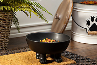 The Gerson Company and Black Pet Food Bowls (Set of 2), , rollover