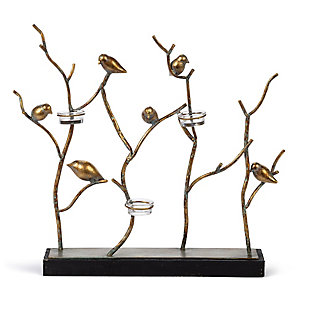 The Gerson Company and Wood Bird in Branches Decorative Display, , large