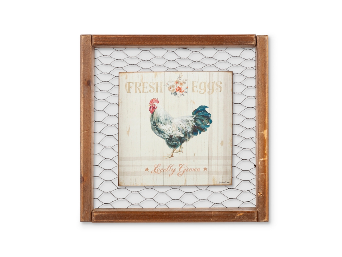 Mom’s 12x12 Rooster on store Faux Cabinet