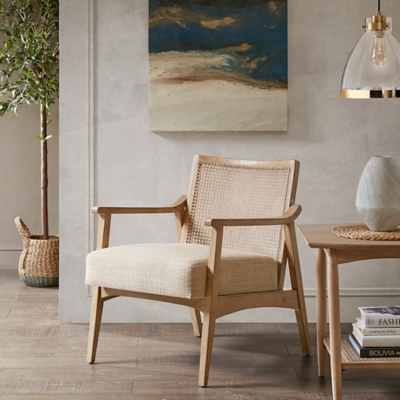 Lawson Accent Chair, Light Brown