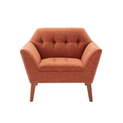 INK+IVY Newport Lounge Chair, Orange, large