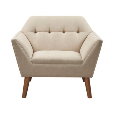 INK+IVY Newport Lounge Chair, Beige, large