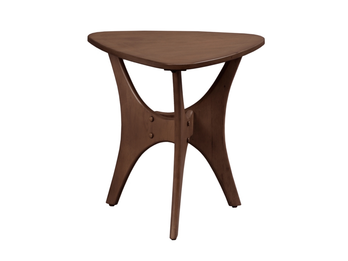 Sheridan Triangle Wood Side Table | Ashley