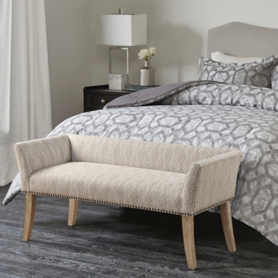 A600034824 Madera Accent Bench, Taupe Multi sku A600034824